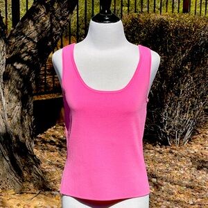 Women's Pink Sleeveless Top